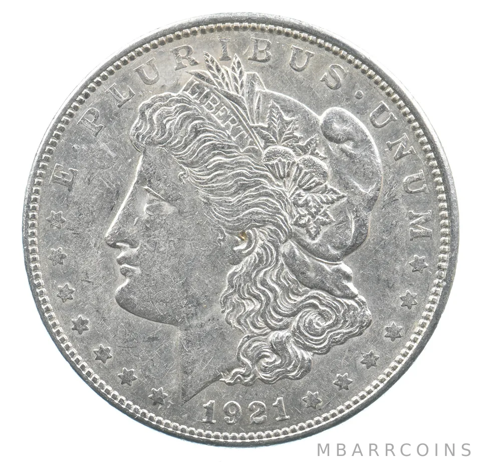 Early - 1921-D Morgan Silver Dollar - 90% US Coin *946