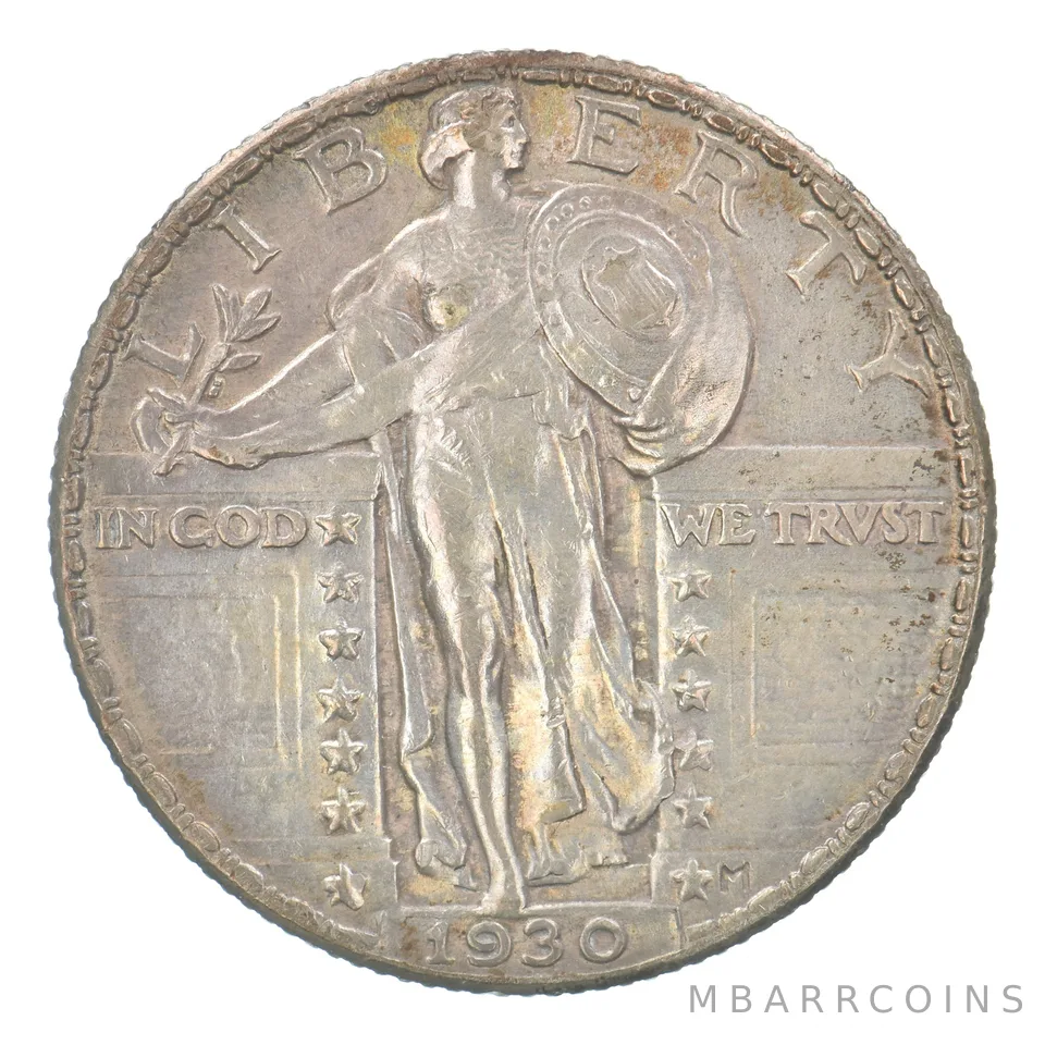 1930 Standing Liberty Quarter Beautiful Tone *5133