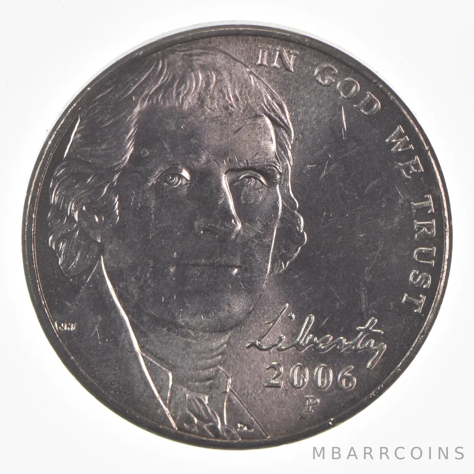 2006-P Jefferson Nickel Unc