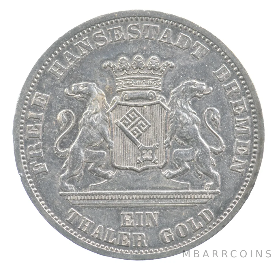 1871 Bremen Thaler Victory Over French *4054