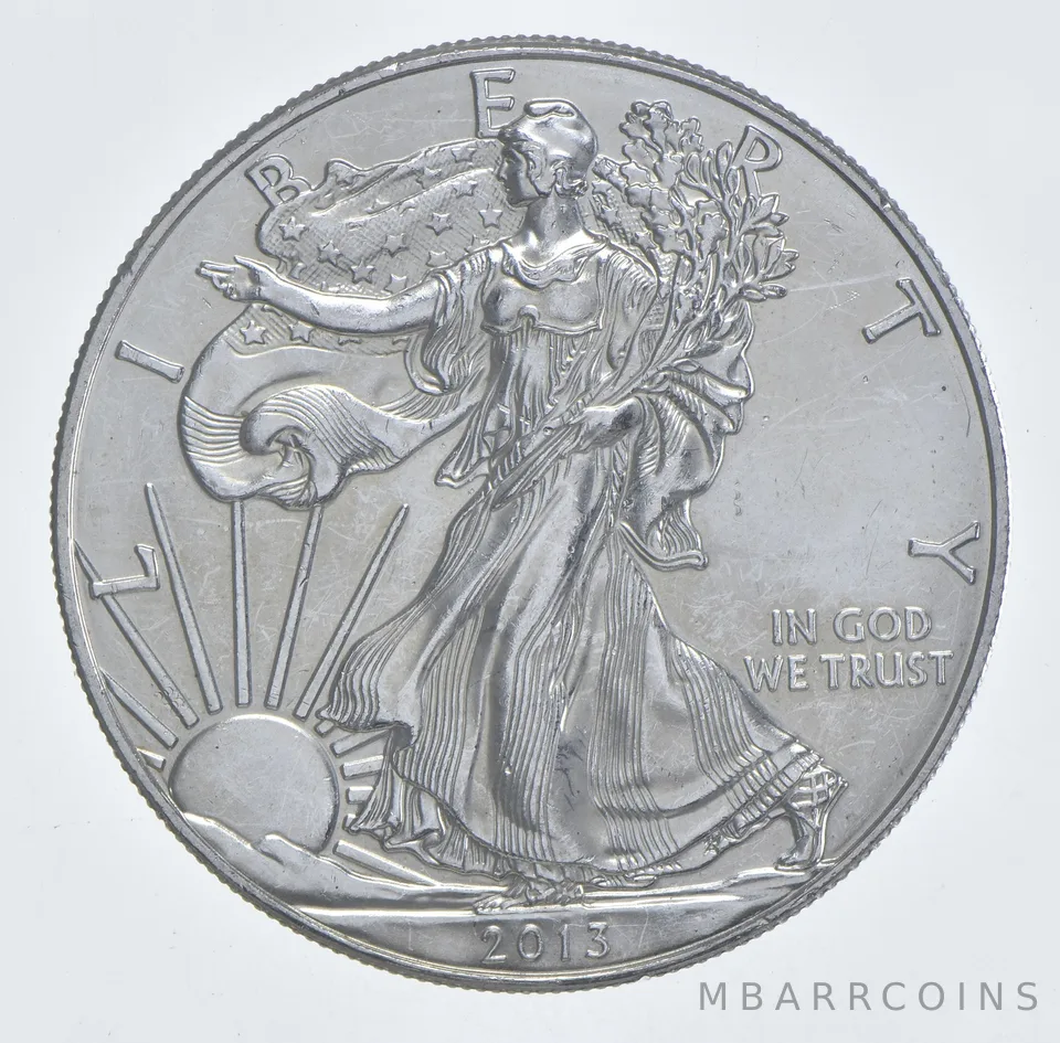 Better Date 2013 American Silver Eagle 1 Troy Oz .999 Fine Silver *423