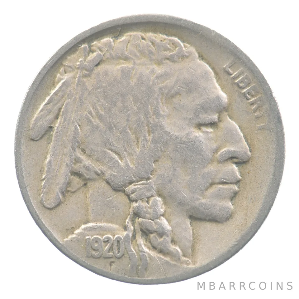 1920-D Indian Head Buffalo Nickel *4784