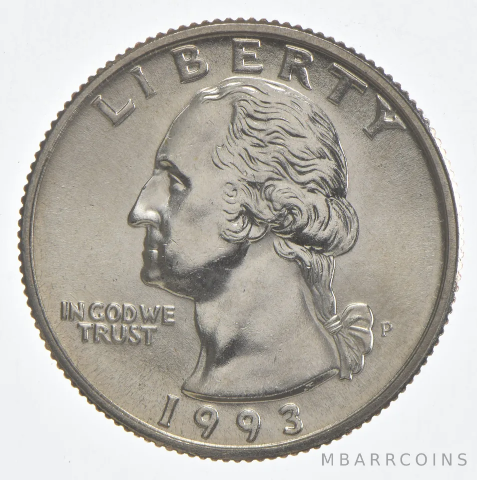 1993-P Washington Quarter Clad Unc