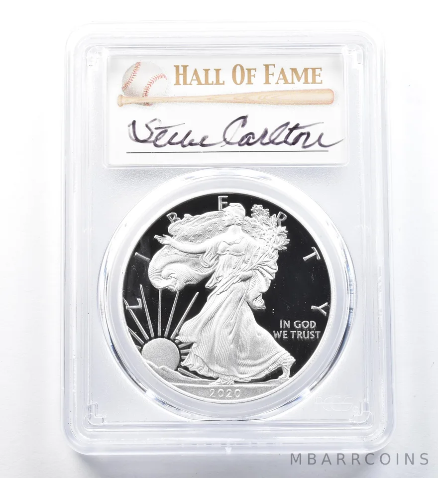 2020-W American Silver Eagle Carlton Congratulations FDOI PR70 DCAM PCGS a1264
