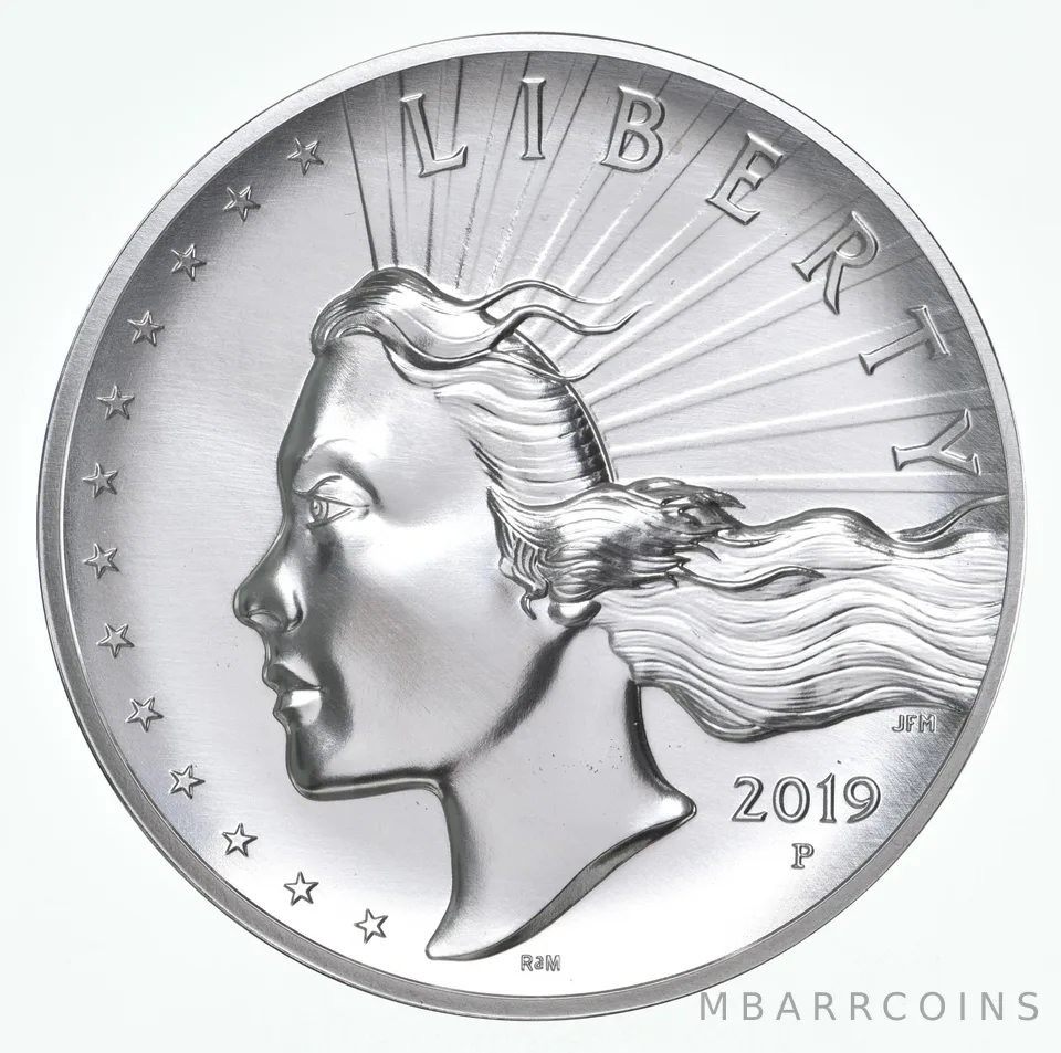2019-P 2.5 Oz Silver Medal American Liberty Series