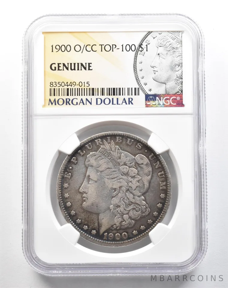 1900-O/CC Morgan Silver Dollar Genuine NGC *3844