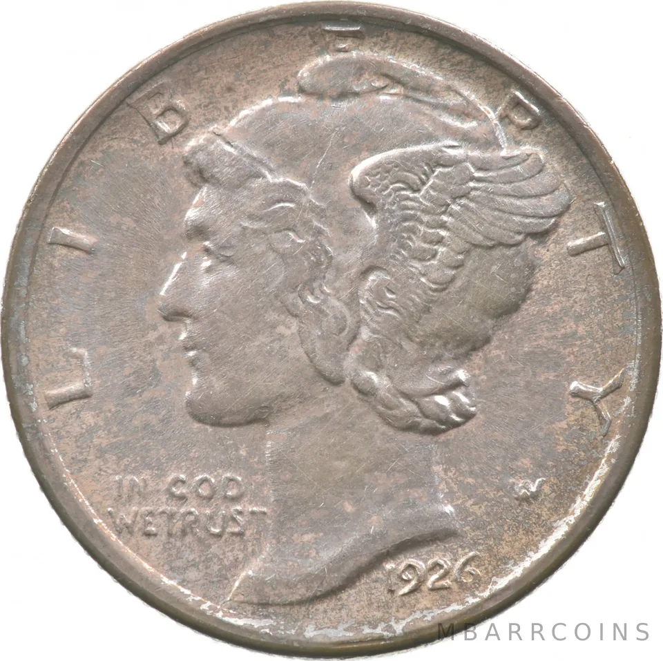1926-D Mercury Dime a2938