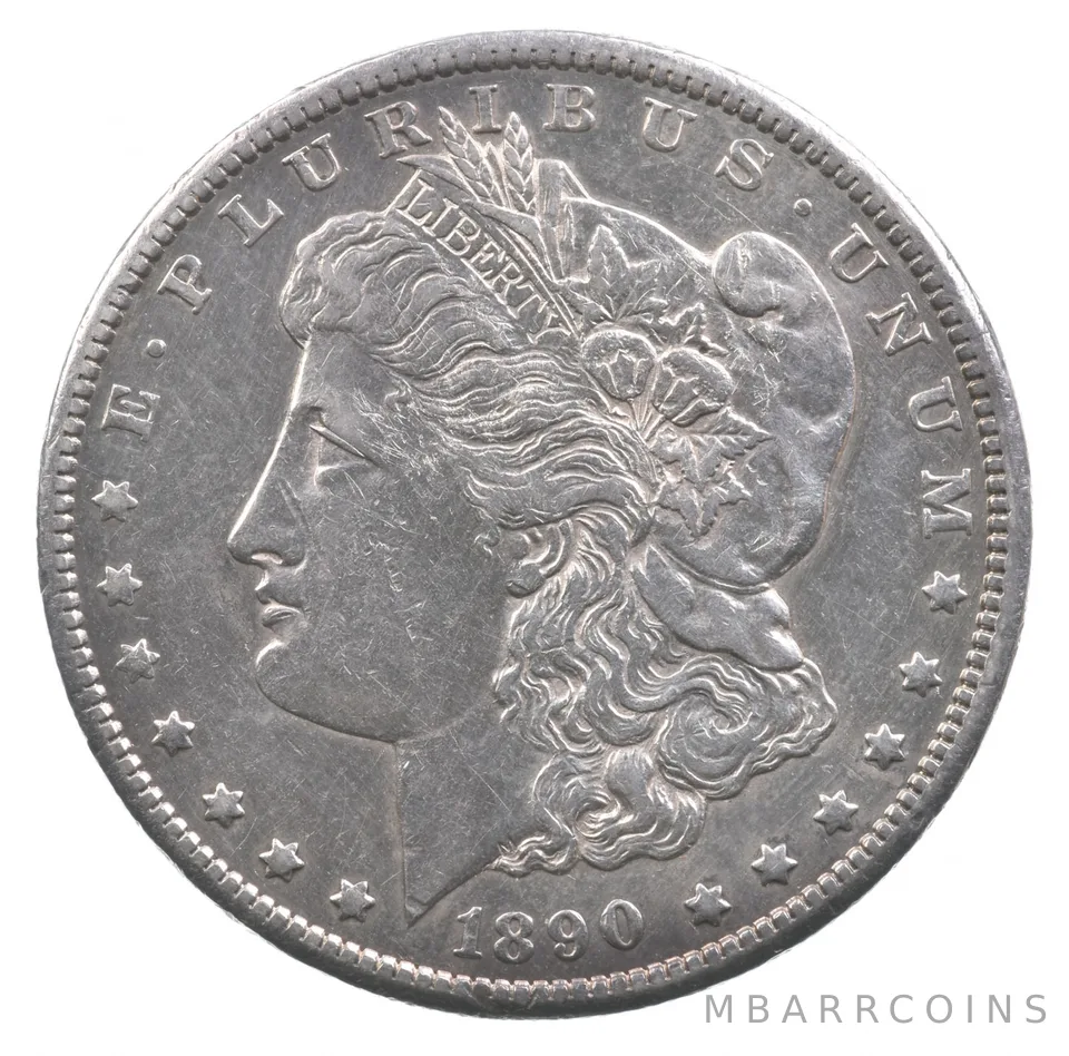 1890-CC Morgan Silver Dollar *9904