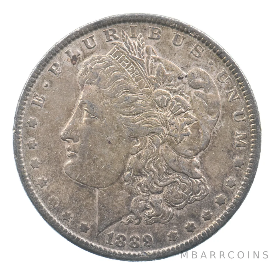 Better 1889 Morgan Silver Dollar - 90% US Coin - Nice Coin *640