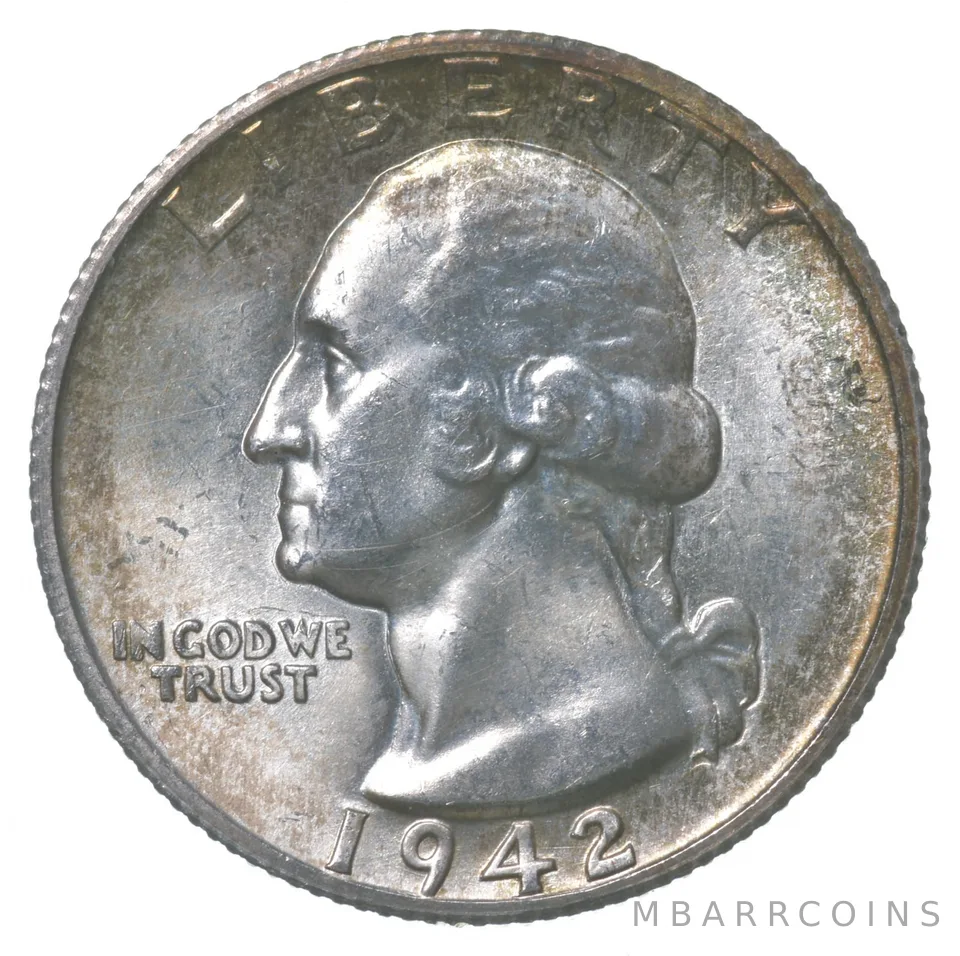 1942-S Washington Quarter *8456
