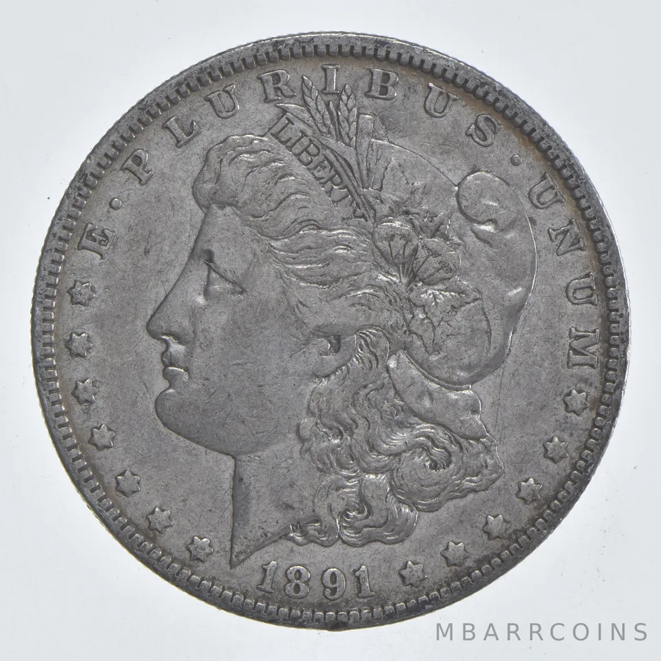 Early - 1891-O Morgan Silver Dollar - 90% US Coin *755