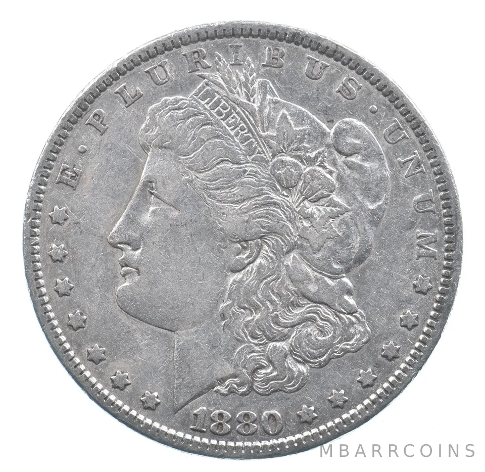 Better 1880 Morgan Silver Dollar - 90% US Coin - Nice Coin *660