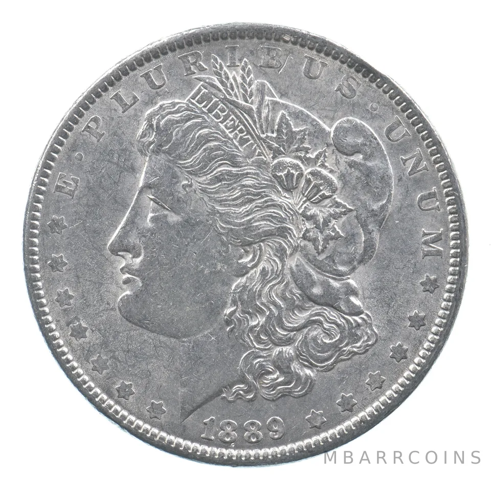 Better 1889 Morgan Silver Dollar - 90% US Coin - Nice Coin *428