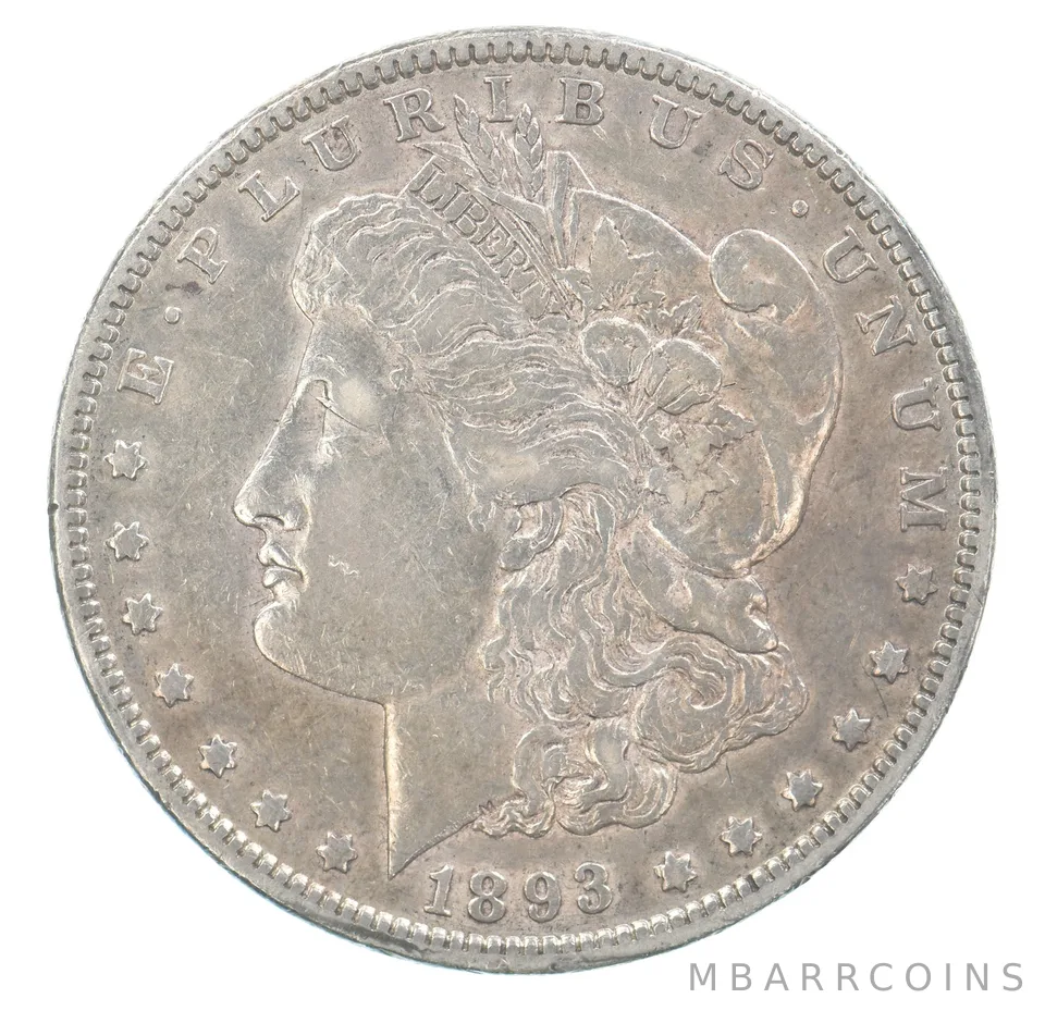 1893 Morgan Silver Dollar Beautiful Tone *0692