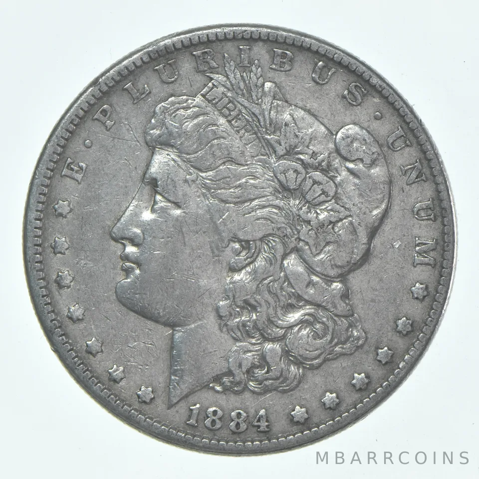 VF 1884 (P) Morgan Silver Dollar (1 coin)