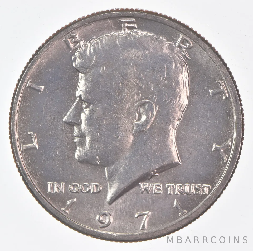 1971 (P) Kennedy Half Dollar Clad Unc