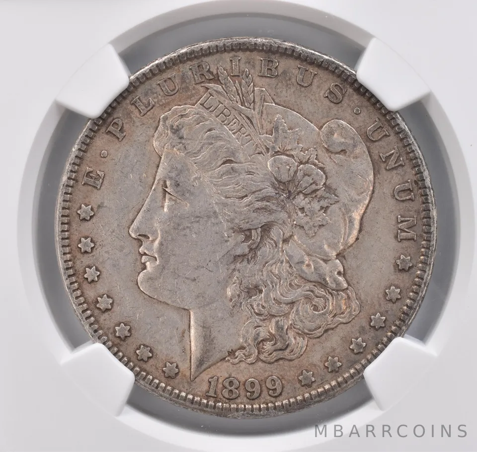 1899 Morgan Silver Dollar XF45 NGC Beautiful Tone *1781