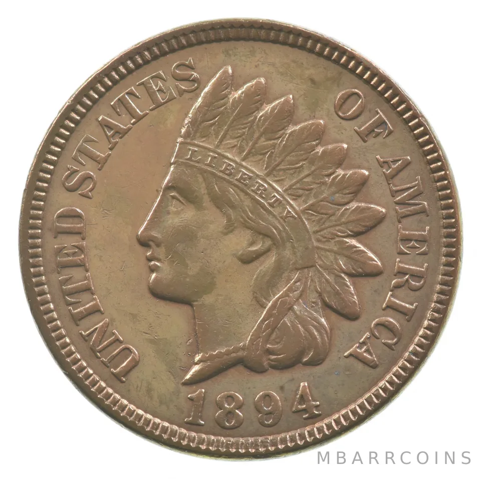 1894 Indian Head Cent *0851