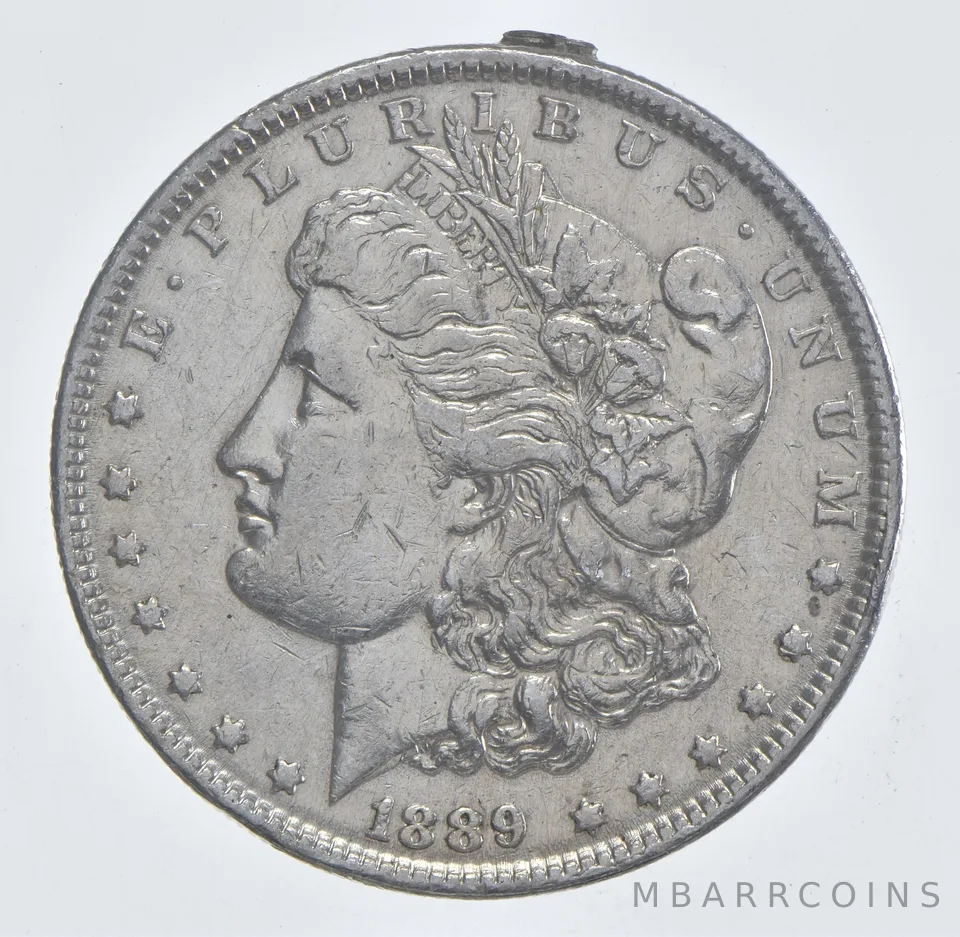 1889 Morgan Silver Dollar Estate Coin Collection *255