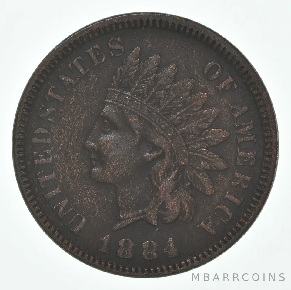 1884 Indian Head Cent *9221
