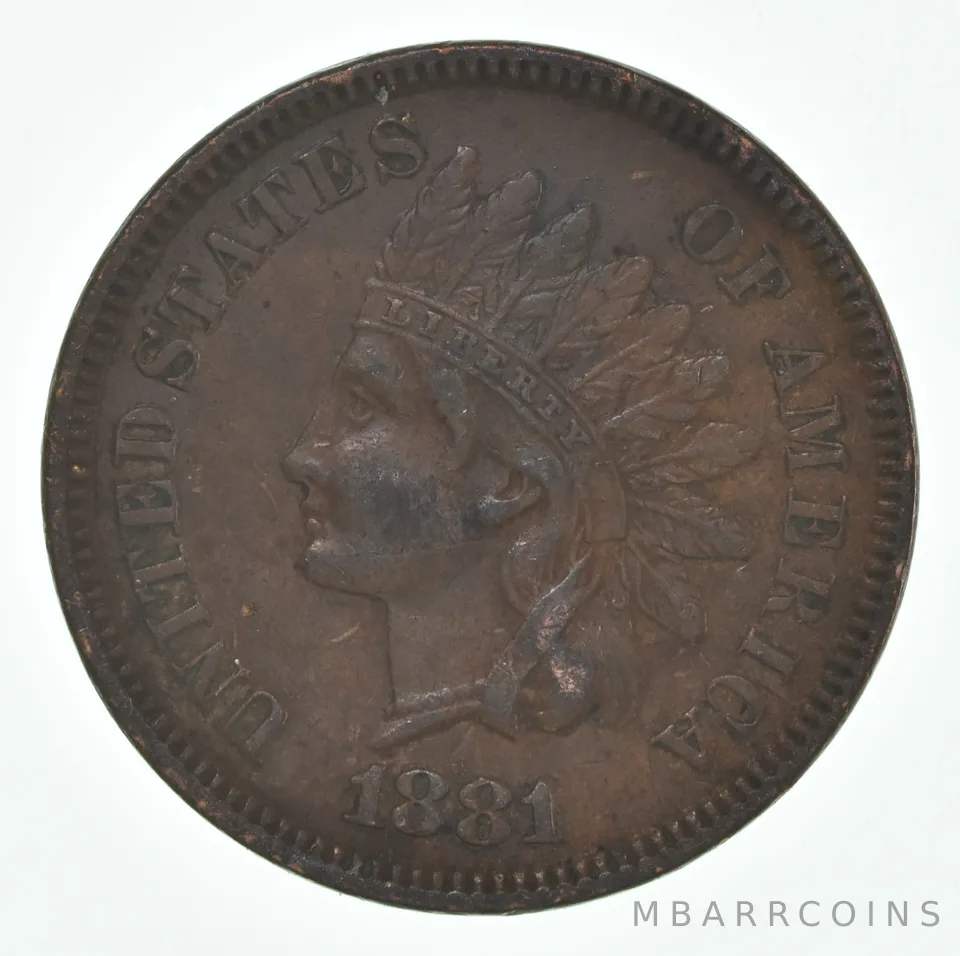 1881 Indian Head Cent *9187