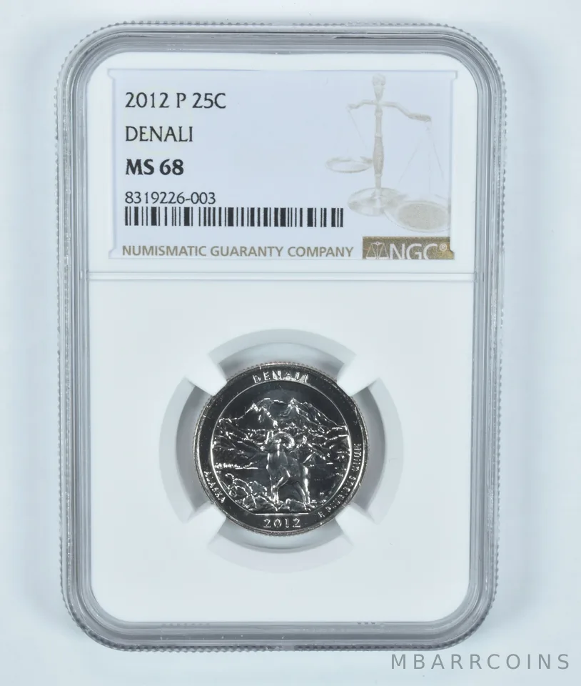 2012-P Washington Quarter ATB Denali ATB MS68 NGC