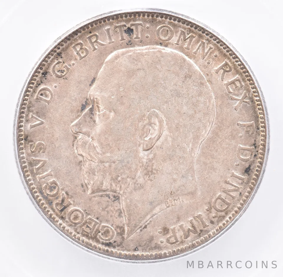 1915 Great Britain Florin KM#817 MS62 ICG Beautiful Tone *1968