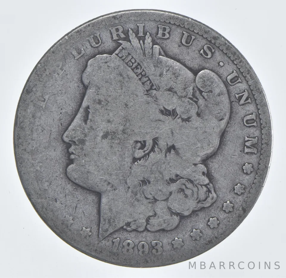 1893-CC Morgan Silver Dollar *1058