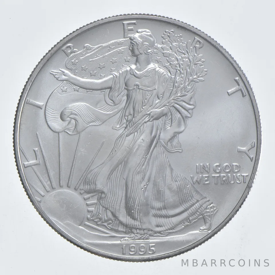 Better Date 1995 American Silver Eagle 1 Troy Oz .999 Fine Silver *725