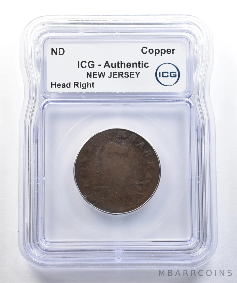 ND New Jersey Copper Head Right Authentic ICG *7797