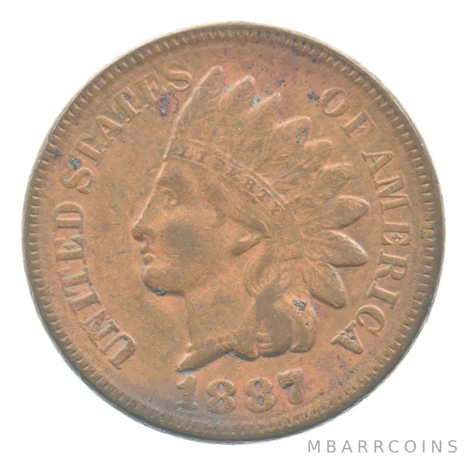 1887 Indian Head Cent *7267