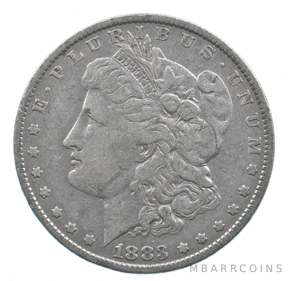 Early - 1883 Morgan Silver Dollar - 90% US Coin *025