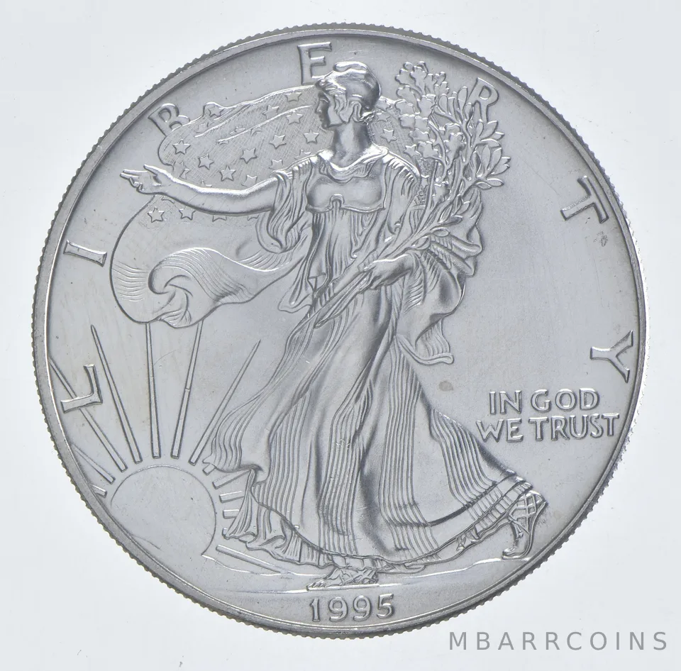 Better Date 1995 American Silver Eagle 1 Troy Oz .999 Fine Silver *117