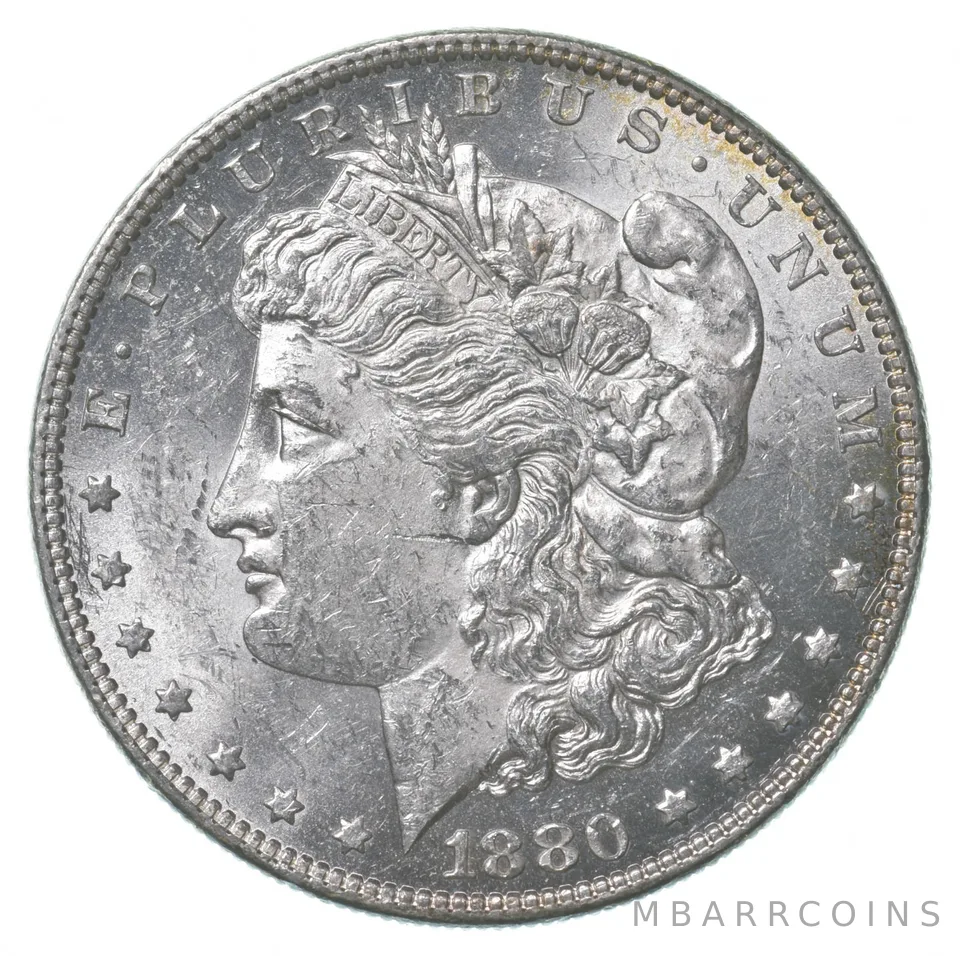 1880-O Morgan Silver Dollar *8536