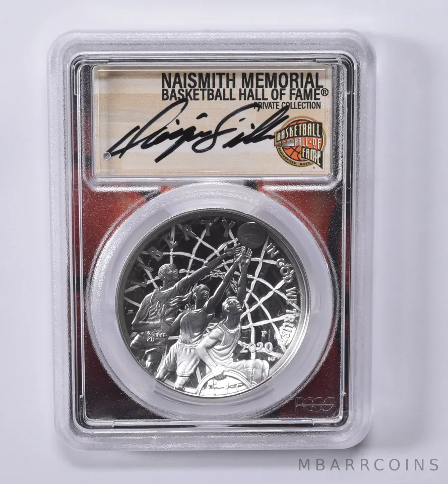 2020-P DOMINIQUE WILKINS Basketball HOF Commemorative Dollar PR70 PCGS