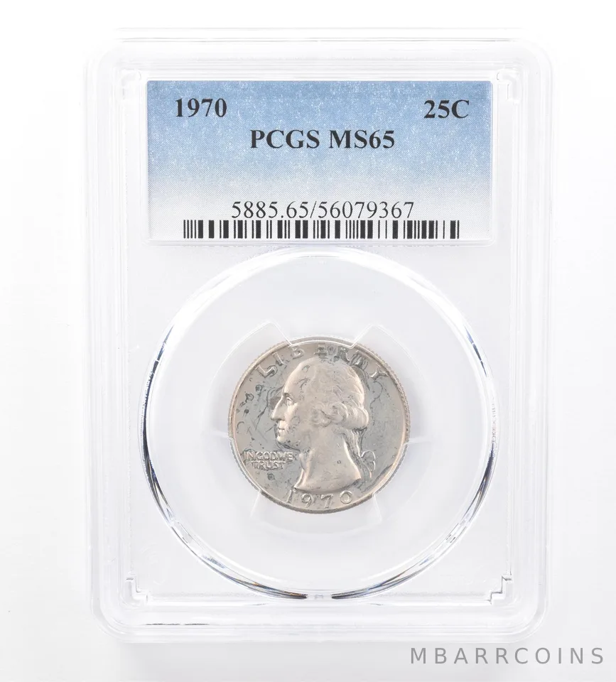 1970 Washington Quarter MS65 PCGS Beautiful Tone a1774