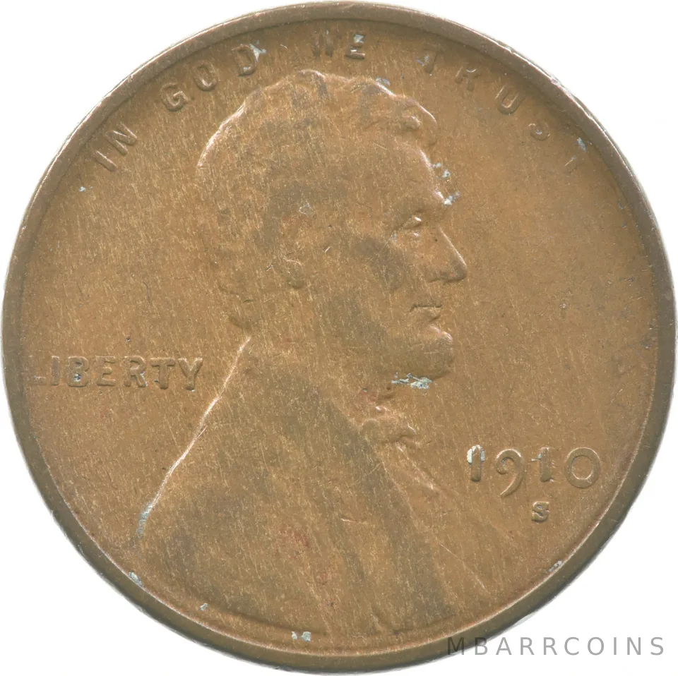 1910-S Lincoln Wheat Cent *8308