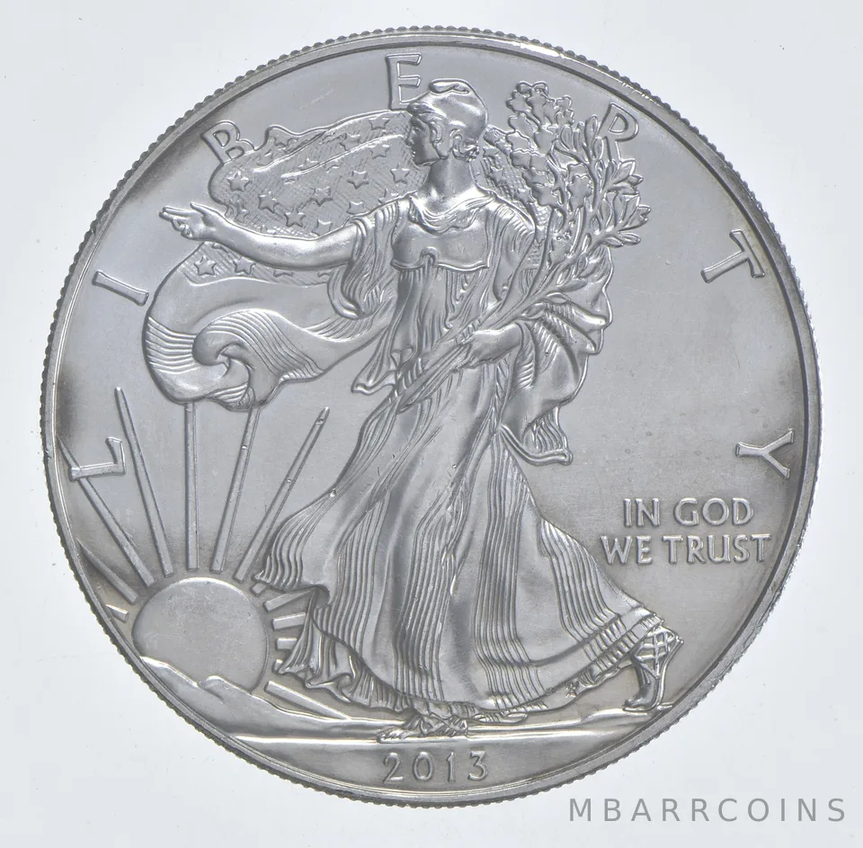 Better Date 2013 American Silver Eagle 1 Troy Oz .999 Fine Silver *583