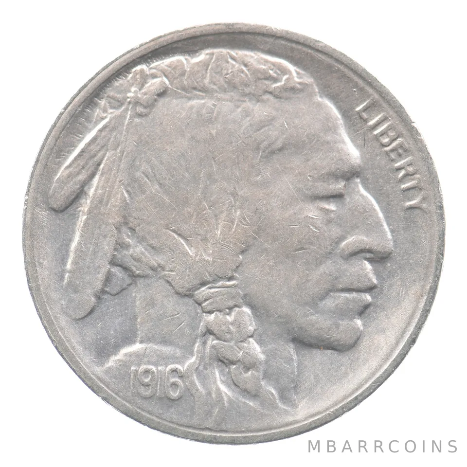 1916-S Indian Head Buffalo Nickel a2965