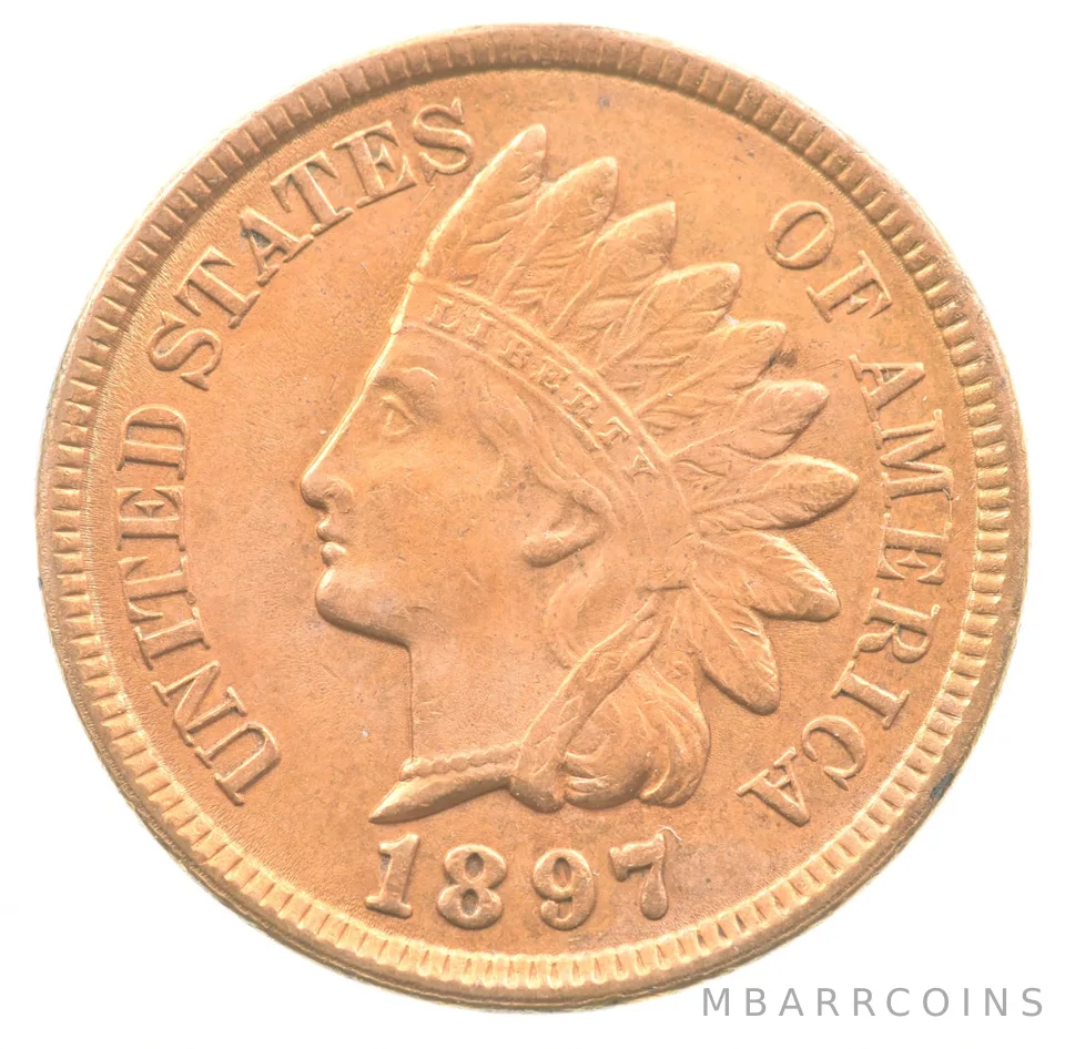 1897 Indian Head Cent *6655