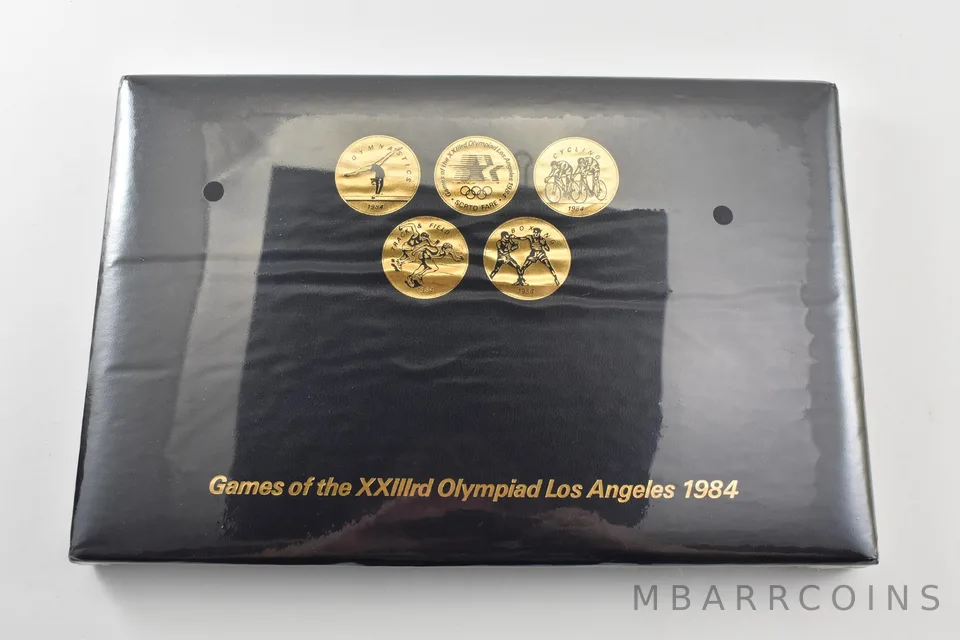 1984 Los Angeles Olympics Commemorative Transit Fare Tokens Sealed *8212