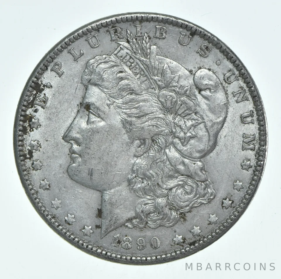 XF 1890 (P) Morgan Silver Dollar (1 coin)
