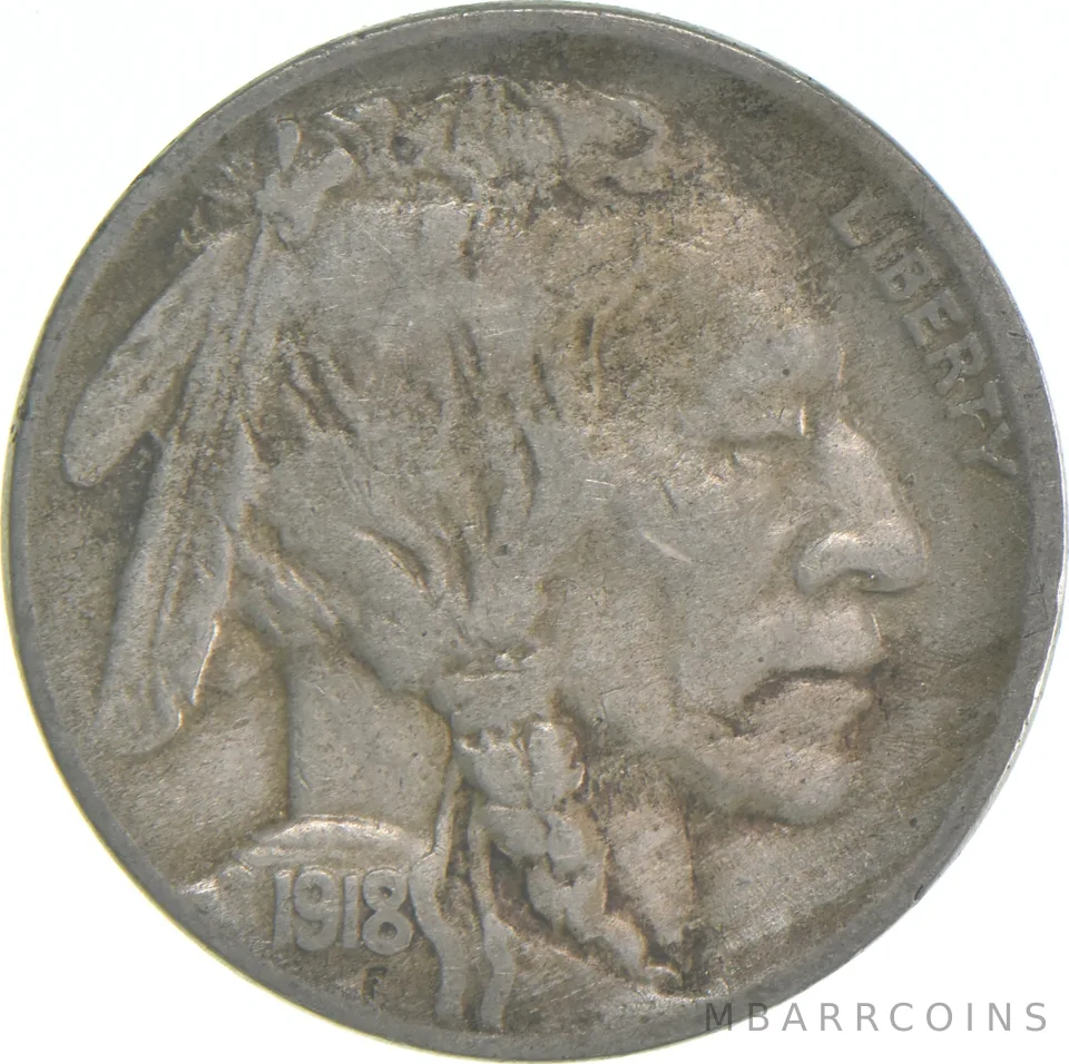 1918-D Indian Head Buffalo Nickel *7951