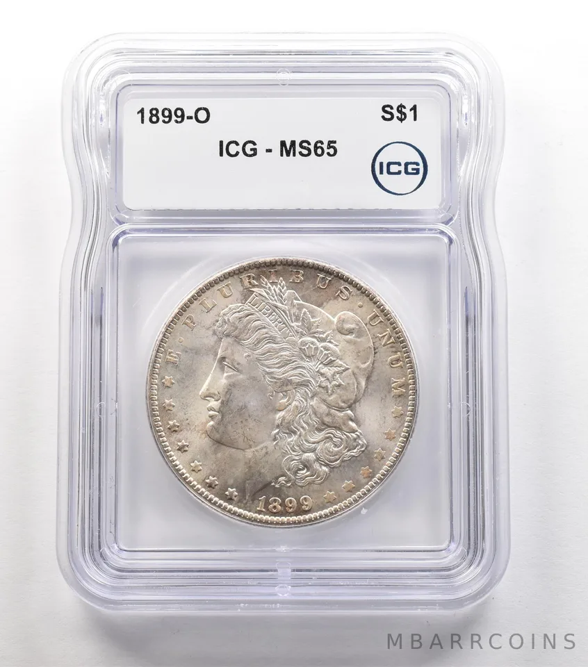 1899-O Morgan Silver Dollar MS65 ICG a6687
