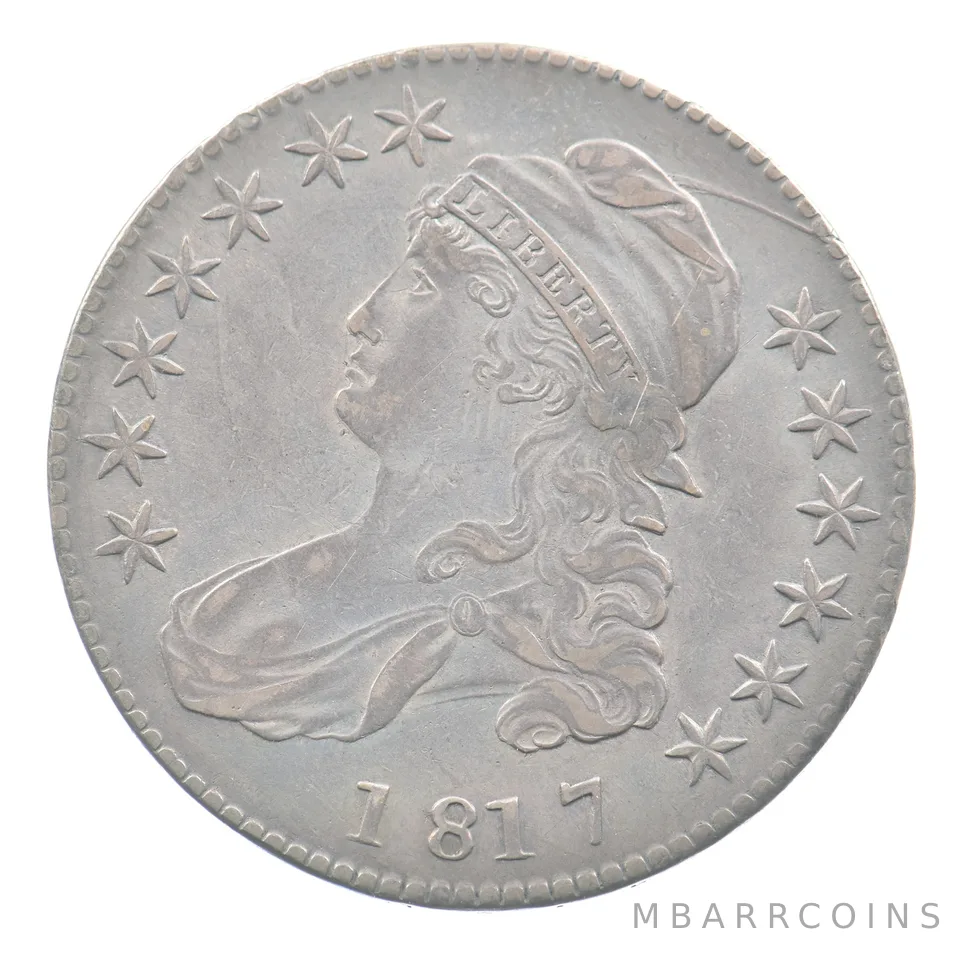 1817 Capped Bust Half Dollar O-106 R5 a5075