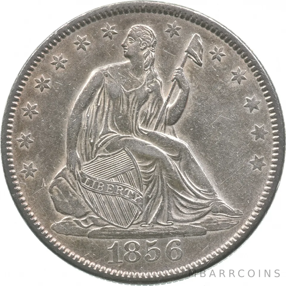 1856 Seated Liberty Half Dollar *3475