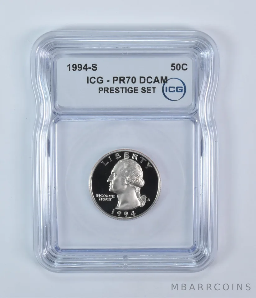1994-S Washington Quarter Prestige Set PR70 DCAM ICG