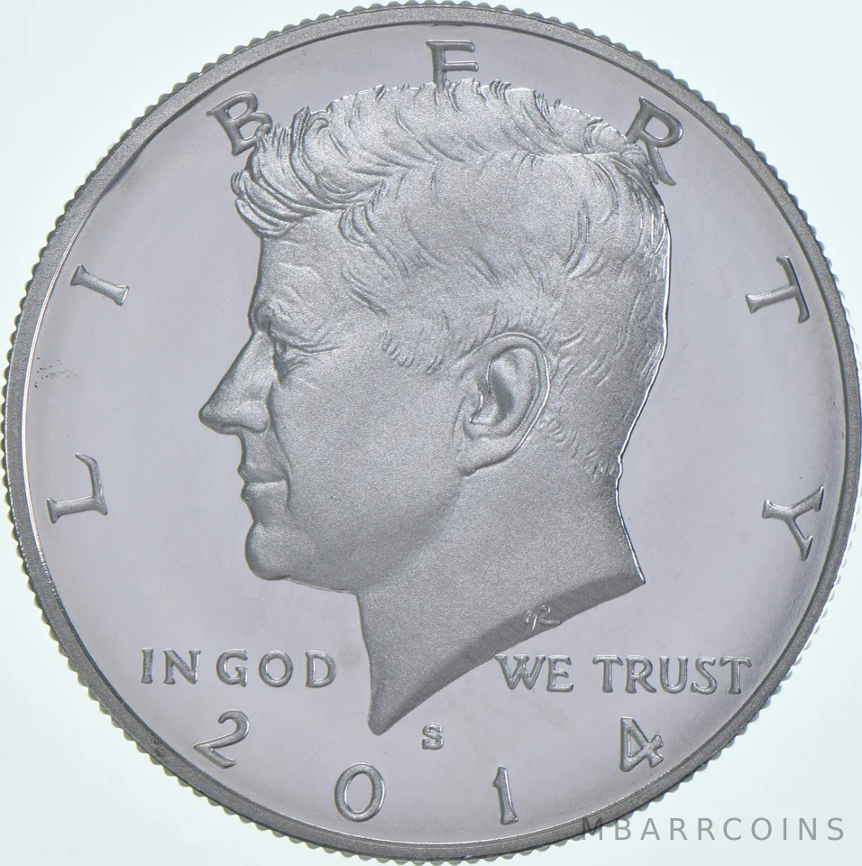 2014-S Kennedy Half Dollar Silver Enhanced Unc