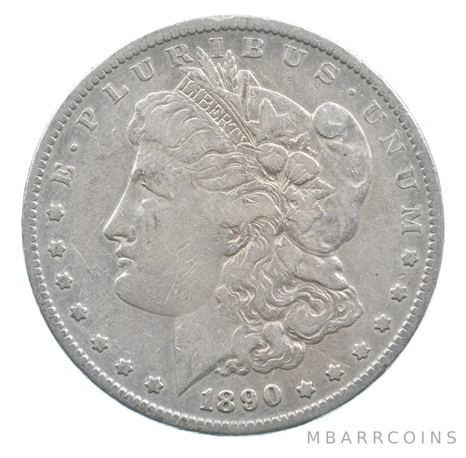 Early - 1890-S Morgan Silver Dollar - 90% US Coin *024