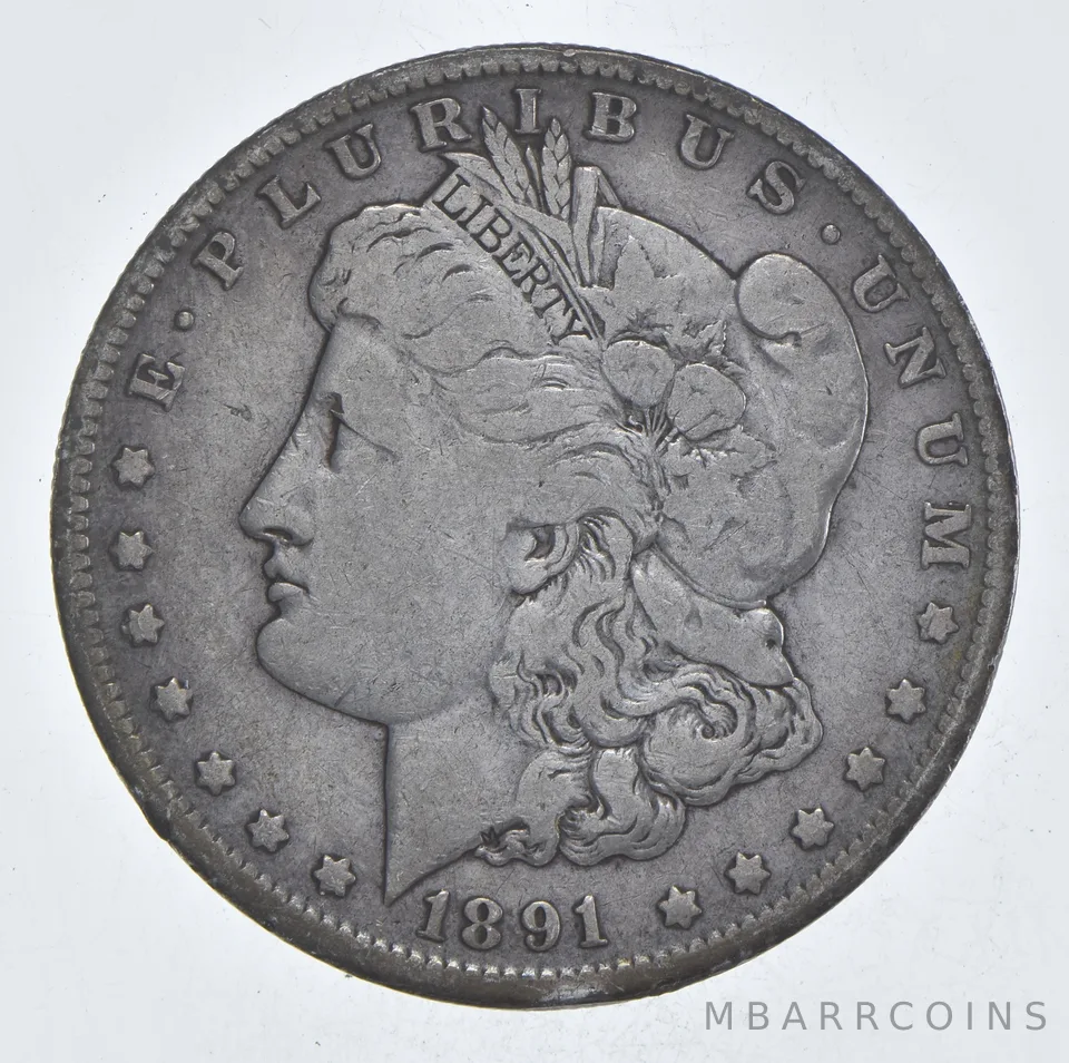 Early - 1891-O Morgan Silver Dollar - 90% US Coin *051
